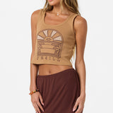 Sun Eye Scoopneck Tank
