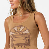 Sun Eye Scoopneck Tank
