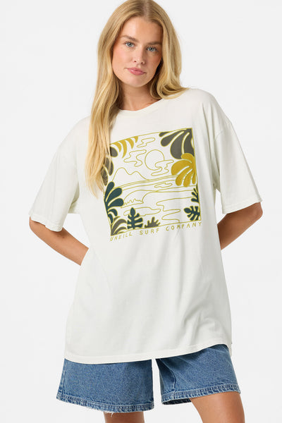 O'Riginals Scape Oversized Tee - Tofu | O'Neill