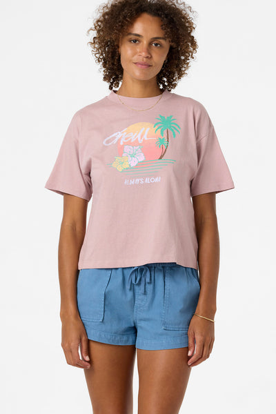 O'Neill Surf Co Hawaii Easy Tee - Orchid | O'Neill