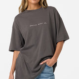Linear Scape Oversized Tee