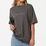 Linear Scape Oversized Tee