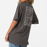 Linear Scape Oversized Tee