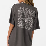 Linear Scape Oversized Tee