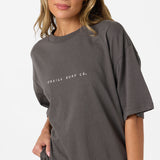 Linear Scape Oversized Tee