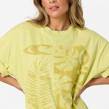 Monstera Hawaii Oversized Tee