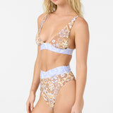 Izabelle Floral Cancun Revo Fixed Triangle Top