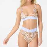 Izabelle Floral Stellan High Rise Skimpy Bottoms
