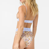 Izabelle Floral Stellan High Rise Skimpy Bottoms