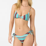 Getaway Stripe Malibu Bralette Bikini Top