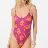 Avery Painted Floral Marine One-Piece