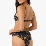 Maya Floral Pismo Bralette Bikini Top