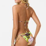 Leah Tropical Venice Triangle Top
