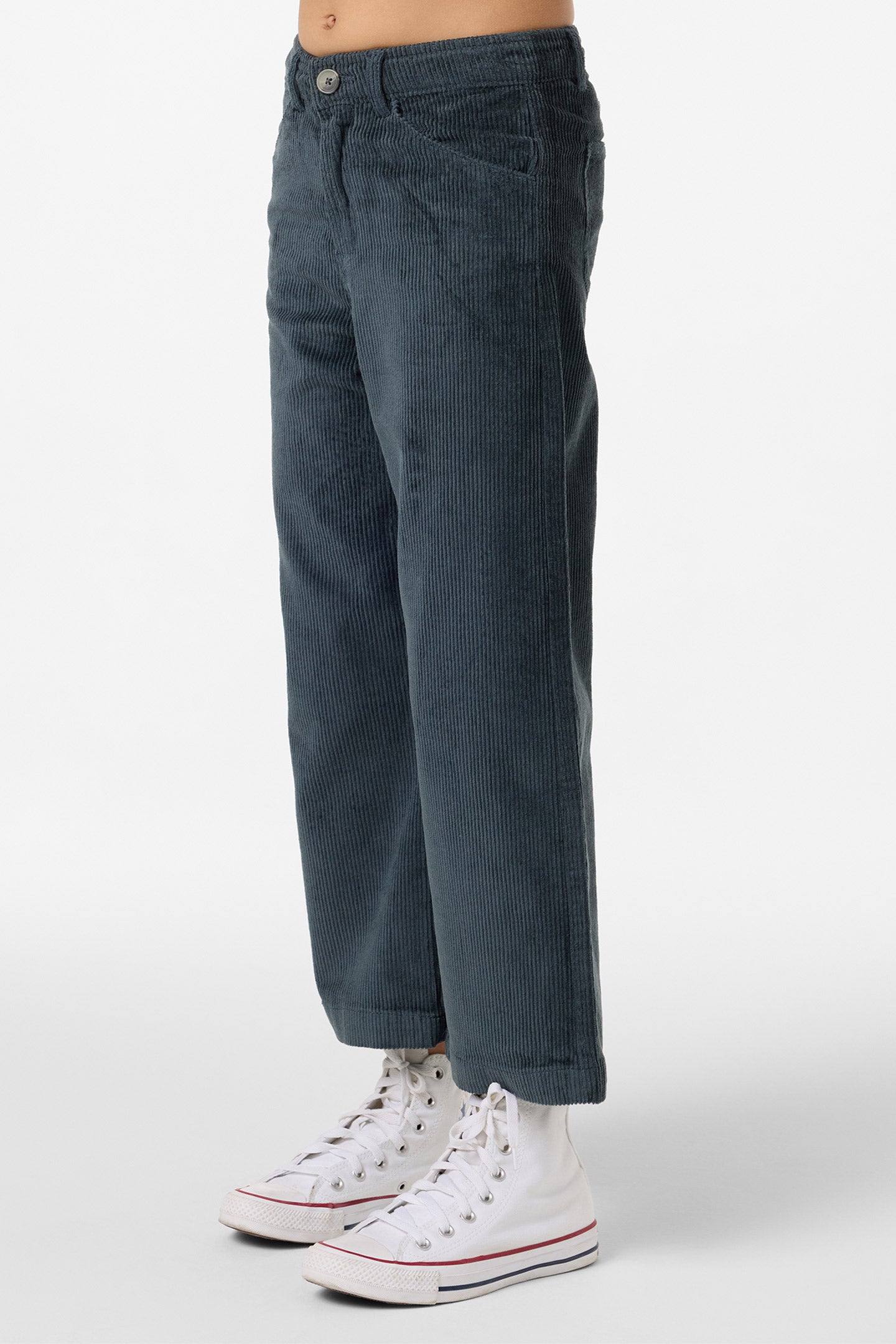 Girl's Langford Cord Pant Pants - Slate | O'Neill