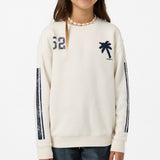 Girl's Team Oversized Crew Neck Fleece
