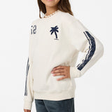 Girl's Team Oversized Crew Neck Fleece
