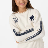 Girl's Team Oversized Crew Neck Fleece