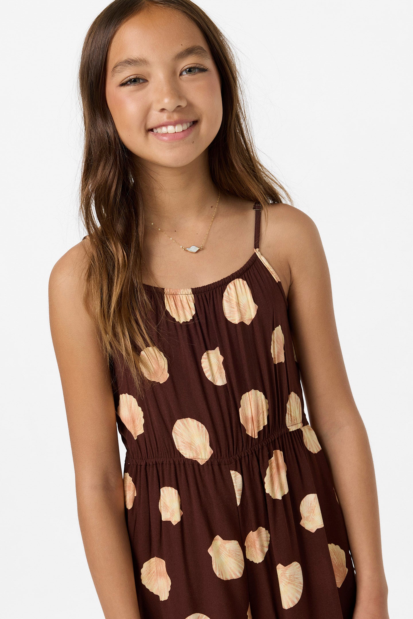 Girl's Liana Camila Shell Jumper - Chocolate | O'Neill