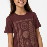 Girl's Calico Angie Tee