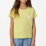 Girl's Heritage Daisy Oversized Tee