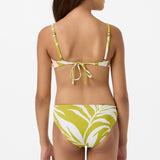 Girl's Skylar Palm Tie Back Revo Bralette Top Set