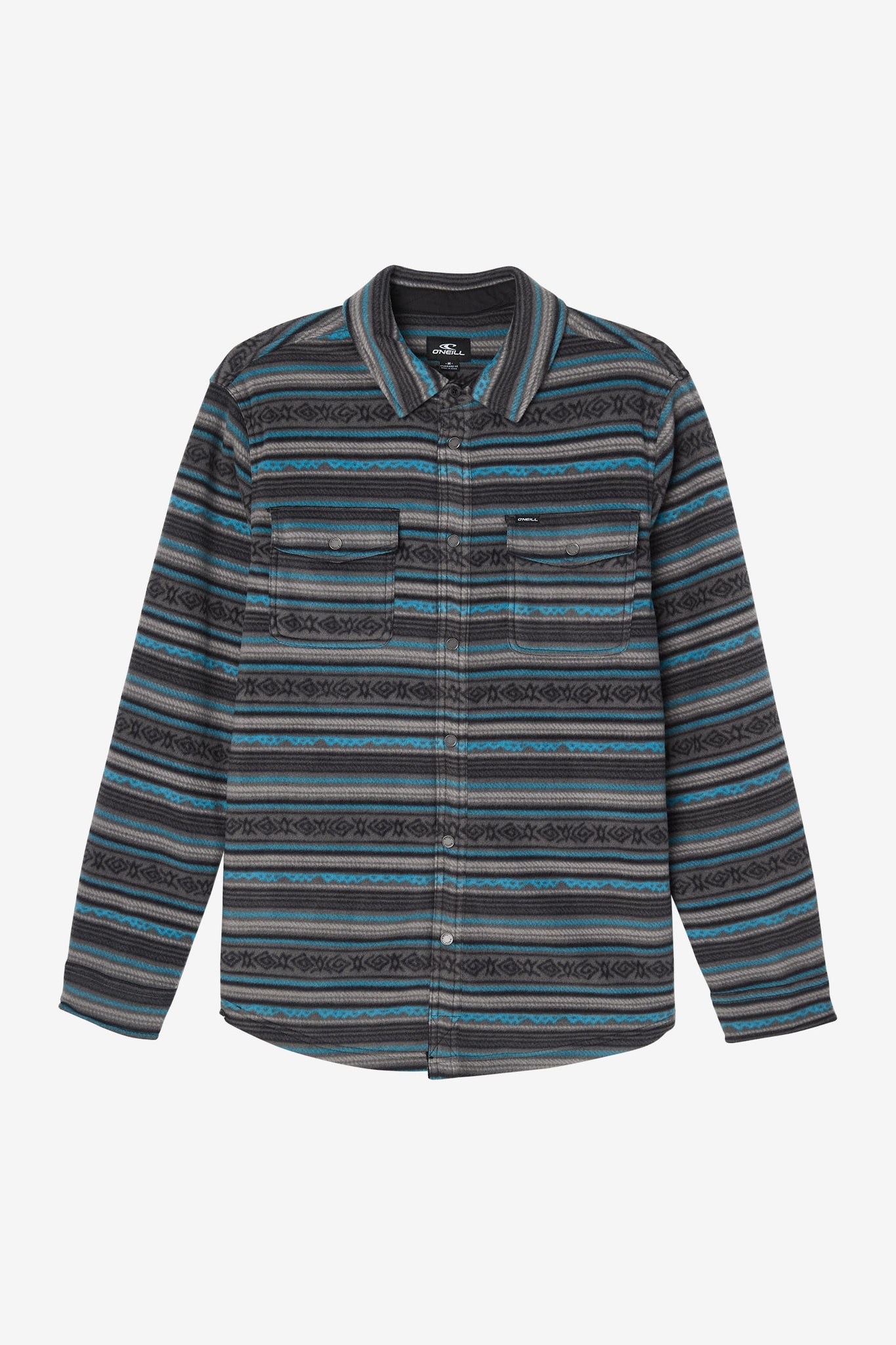 O'Neill Clothing Glacier Plaid Superfleece Shirt Jacket for Men in Kha –  Glik's