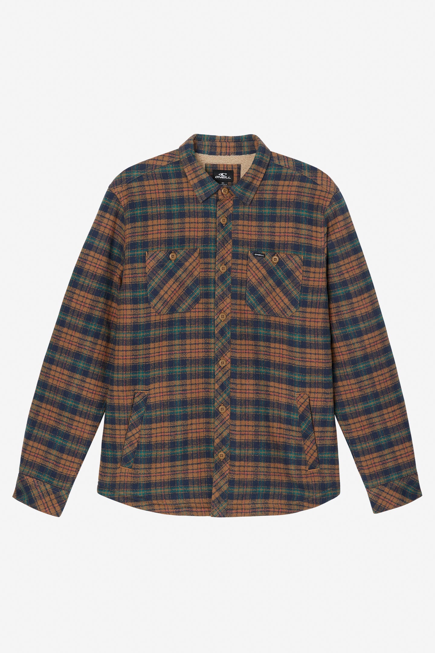 REDMOND FLANNEL HIGH PILE LINED JACKET