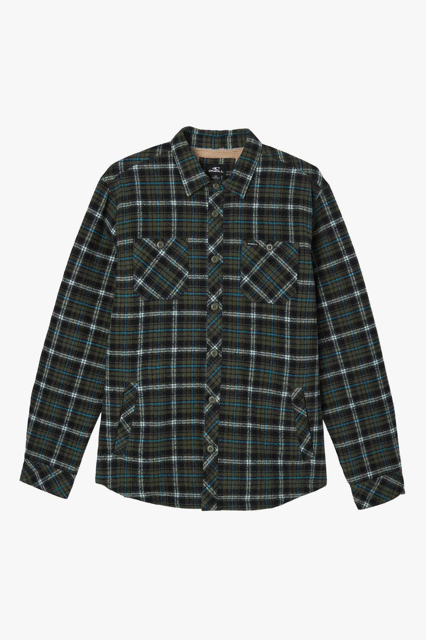 REDMOND FLANNEL HIGH PILE LINED JACKET