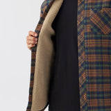 Redmond Flannel High Pile Lined Jacket