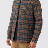 Redmond Flannel High Pile Lined Jacket