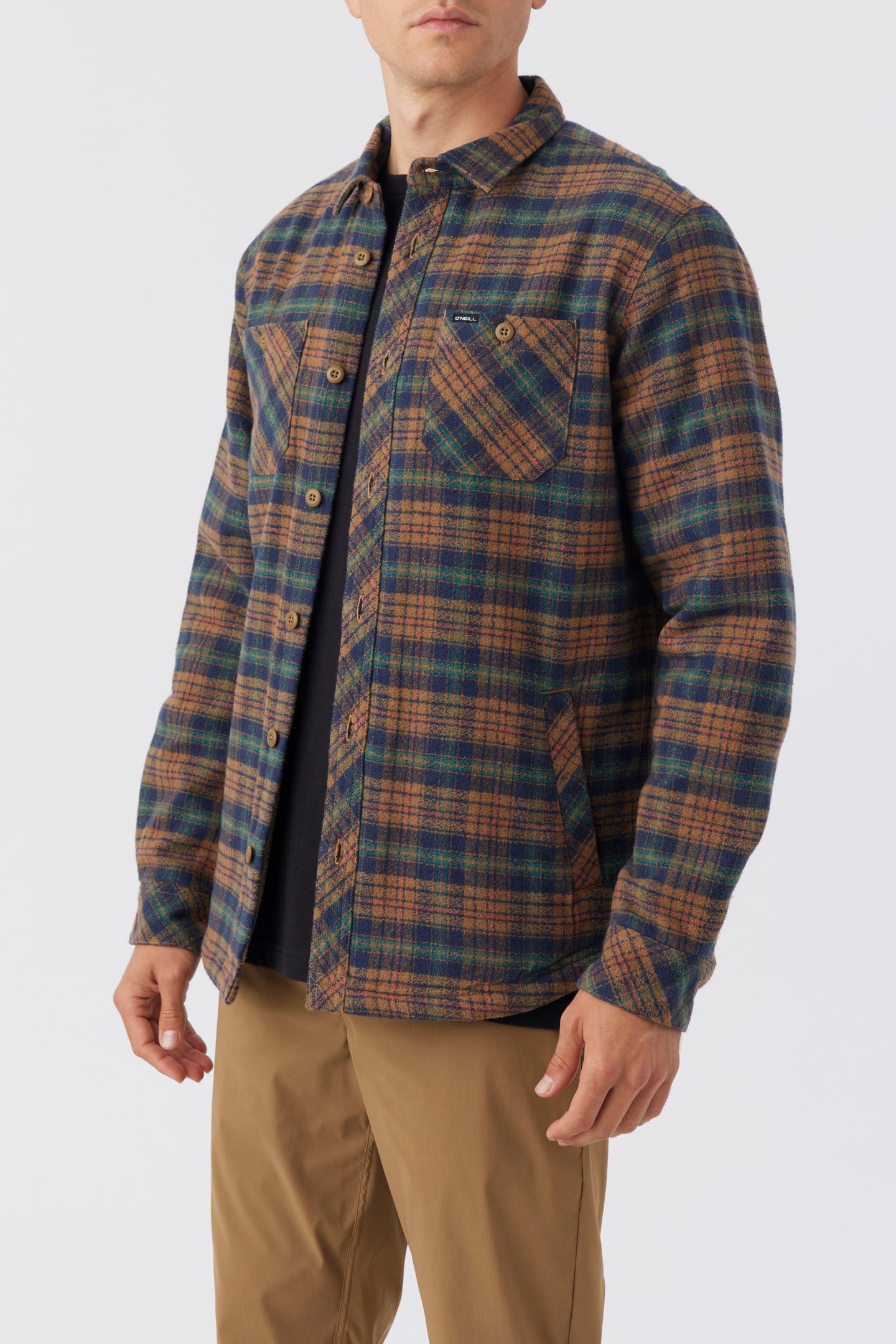 REDMOND FLANNEL HIGH PILE LINED JACKET