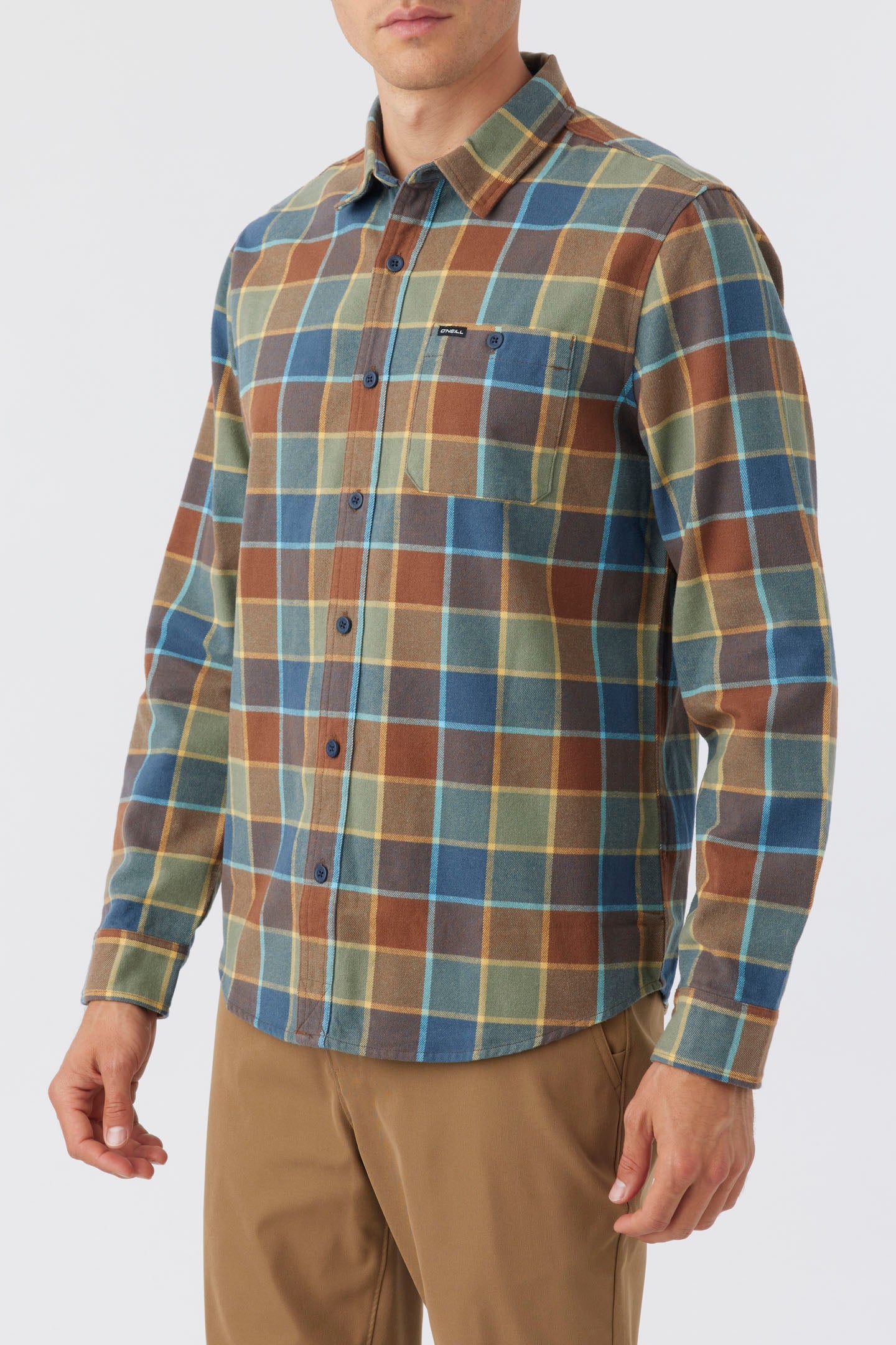 WINSLOW PLAID FLANNEL LONG SLEEVE SHIRT