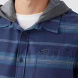 Redmond Hood Flannel Long Sleeve Shirt