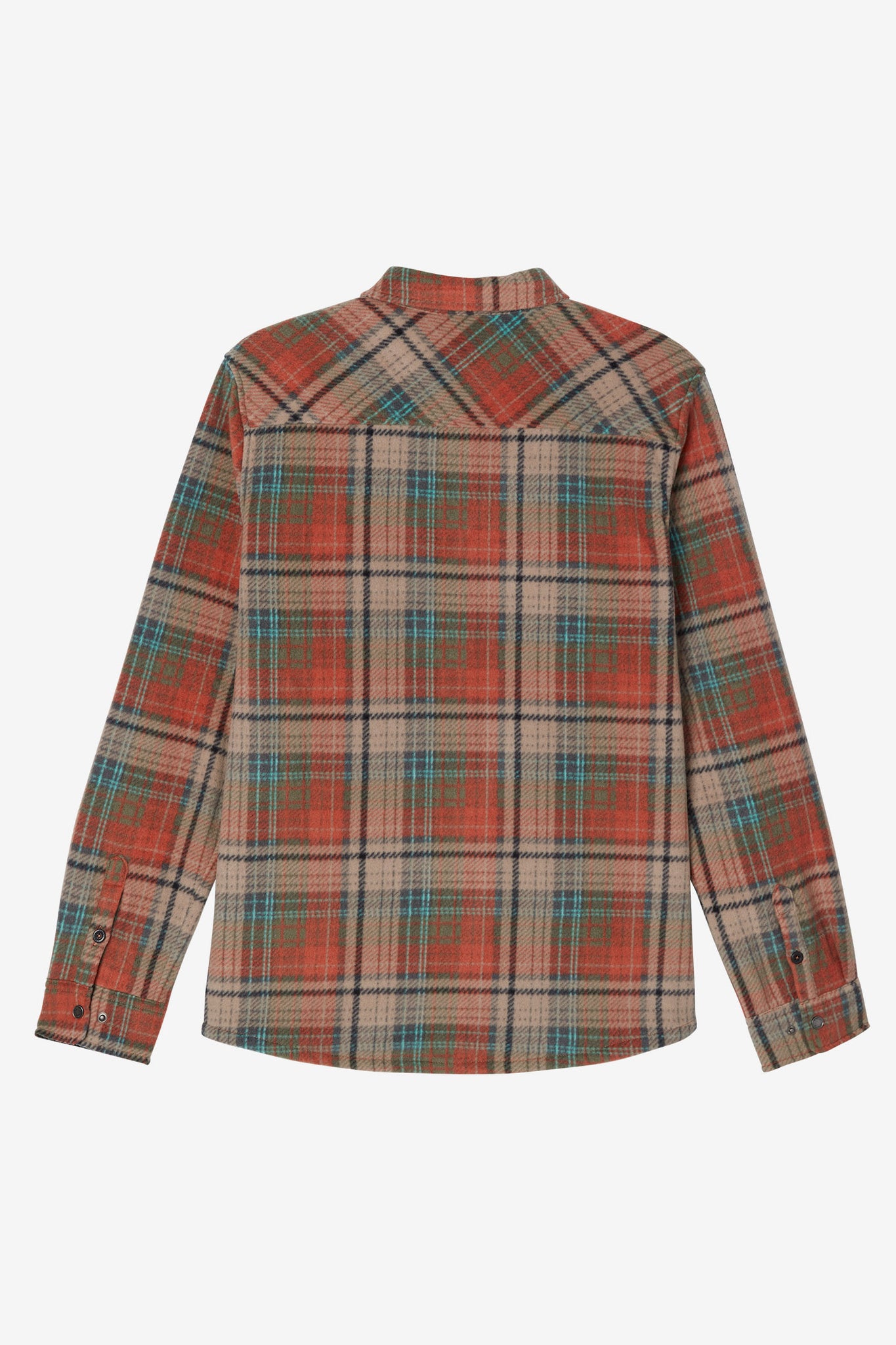 O'Neill Clothing Glacier Plaid Superfleece Shirt Jacket for Men in Kha –  Glik's
