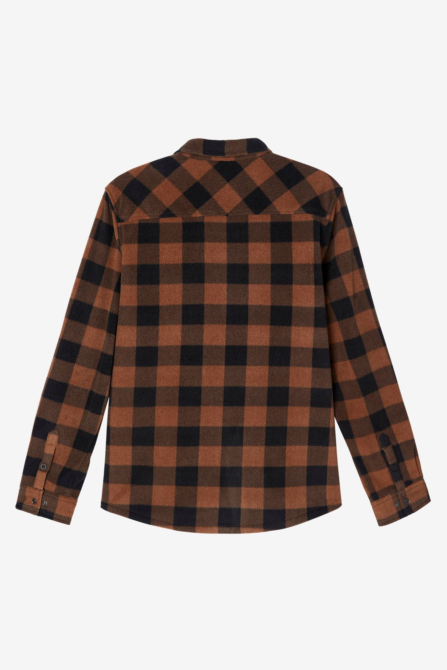 Glacier Plaid Superfleece Shirt - Med Brown | O'Neill