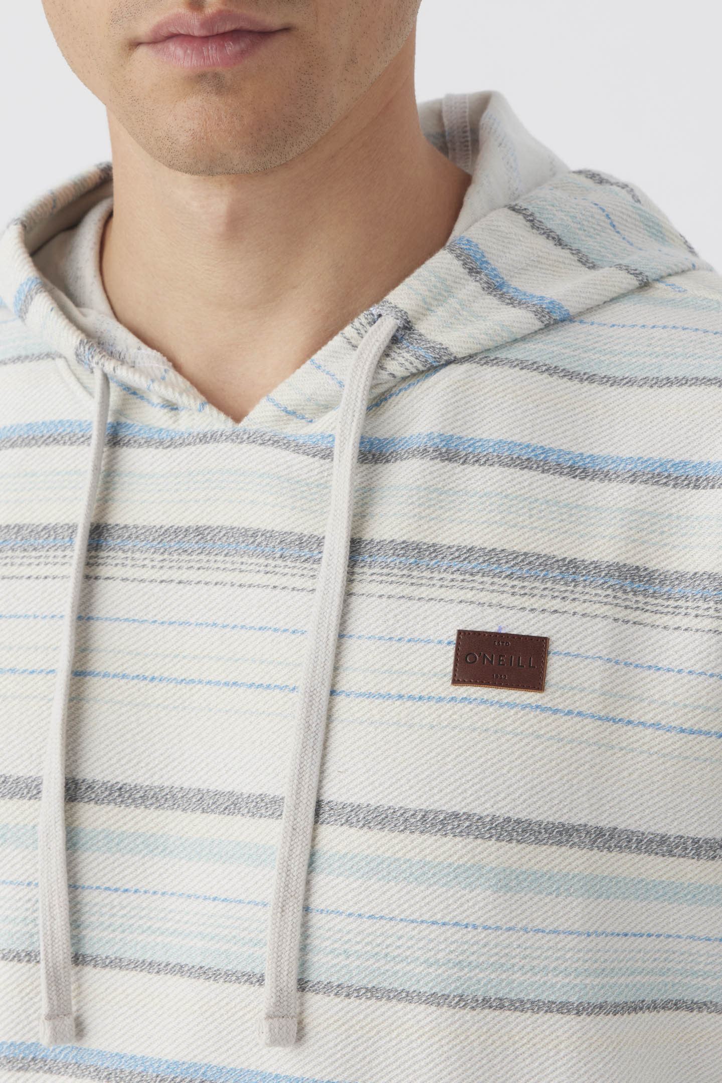 BAVARO STRIPE PULLOVER FLEECE