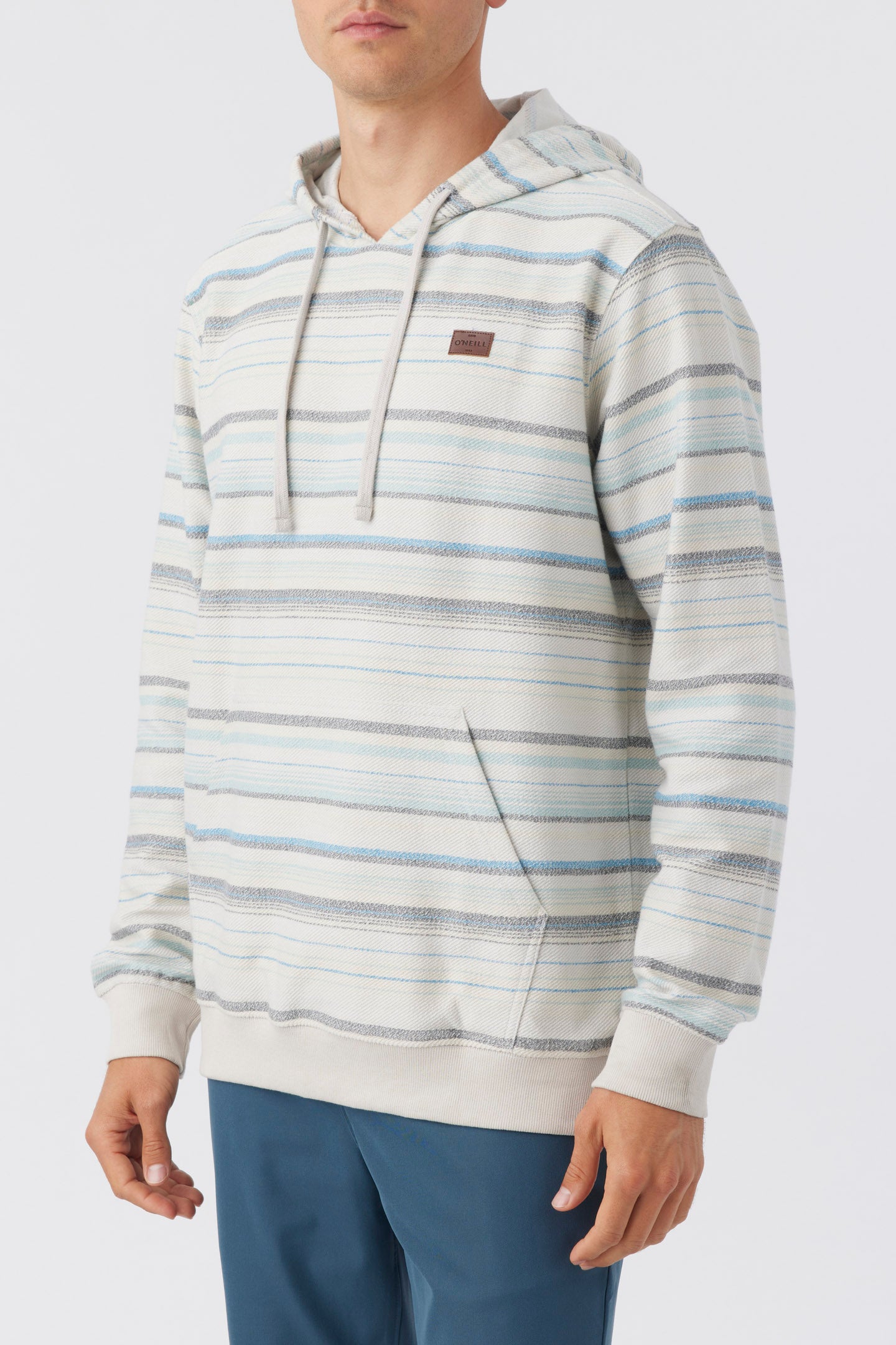 BAVARO STRIPE PULLOVER FLEECE