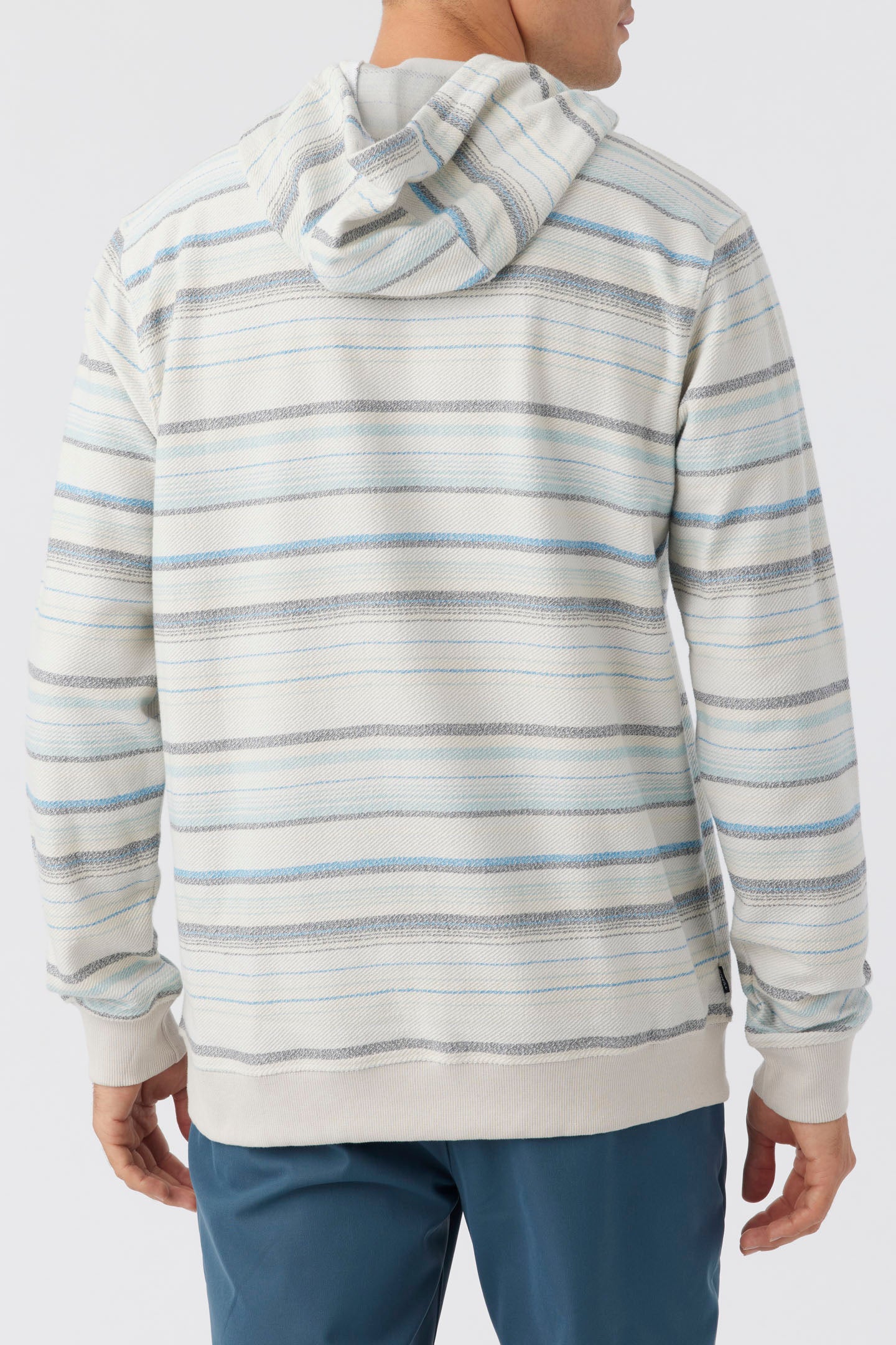 BAVARO STRIPE PULLOVER FLEECE