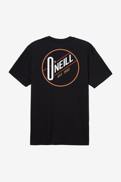 Greasy Santa Cruz Tee - Black | O'Neill