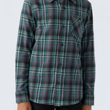 Boy's Redmond Plaid Stretch Flannel Shirt