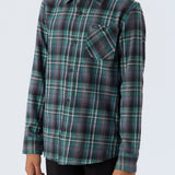Boy's Redmond Plaid Stretch Flannel Shirt