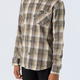 Boy's Redmond Plaid Stretch Flannel Shirt