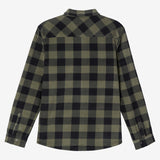 Boy's Glacier Plaid Superfleece Shirt