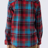 Boy's Glacier Plaid Superfleece Shirt