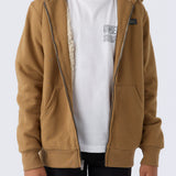 Boy's Fifty Two High Pile Zip Up Fleece