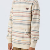Boy's Bavaro Striped Pullover Fleece