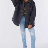 Heath High Pile Oversized Fleece Jacket