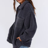 Heath High Pile Oversized Fleece Jacket