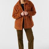 Heath High Pile Oversized Fleece Jacket