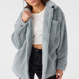 Heath High Pile Oversized Fleece Jacket